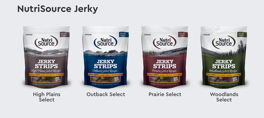 Nutri Source Jerky Strips 4 oz Bag Various Flavors