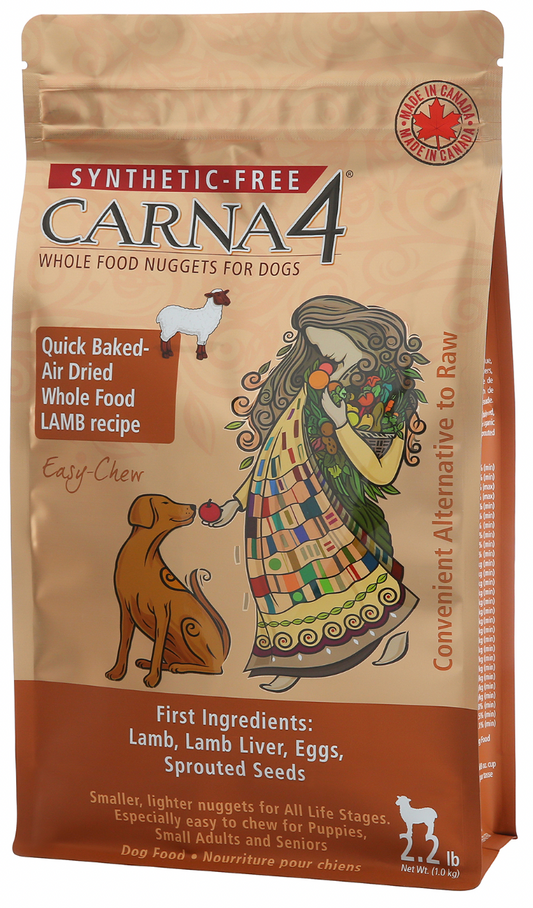 Carna4® Dog Food – Easy-chew Lamb Formula Dog Food 2.2 lbs