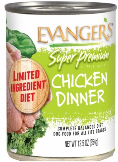 Evanger's Chicken Dinner Canned Dog Food