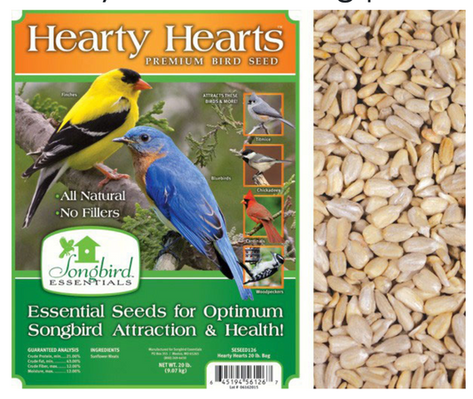 Hearty Hearts Premium Bird Seed 5lb bag