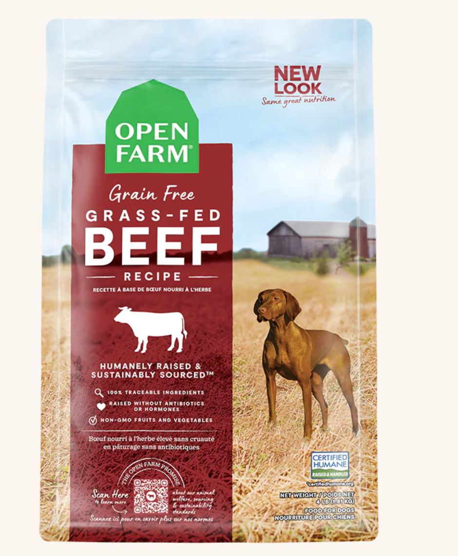 Open Farm Grass-Fed Beef Grain-Free Dry Dog Food