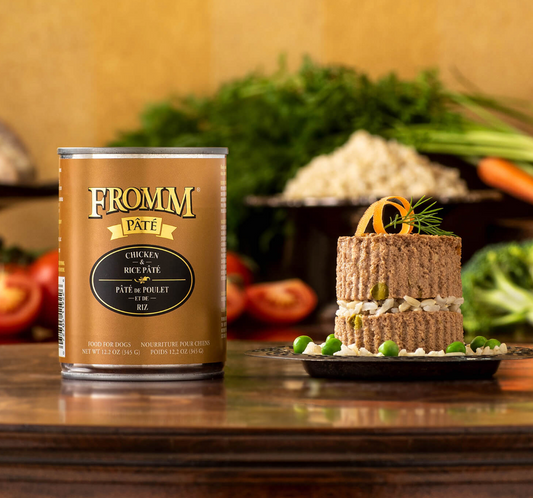 Fromm CHICKEN & RICE PÂTÉ Canned Food 12.2 oz
